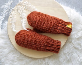 Wool gloves men, Hand warmers, Mittens gloves women, Winter gloves, Knit mittens, Thick wool warm gloves SPLOTEKA, WOOLY