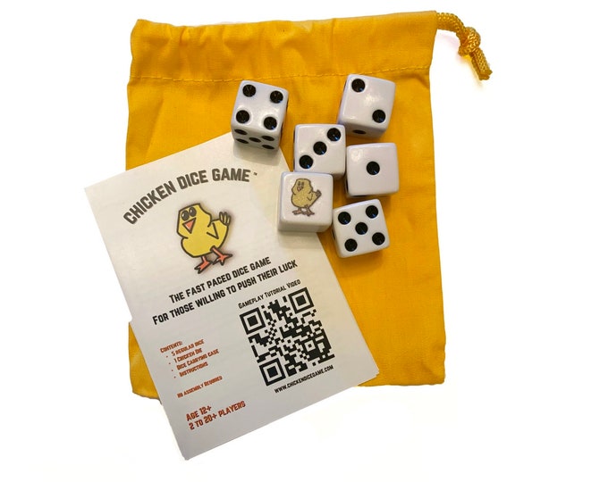 Score Big with the Chicken Dice Game - A Must-Have Addition to Your Game Collection