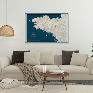 Brittany poster 100x70cm