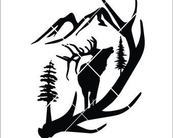 Free Free 68 Elk Mountain Svg SVG PNG EPS DXF File