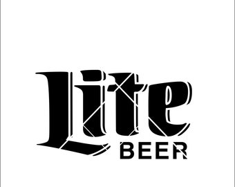 Download Miller Lite Beer Svg Etsy