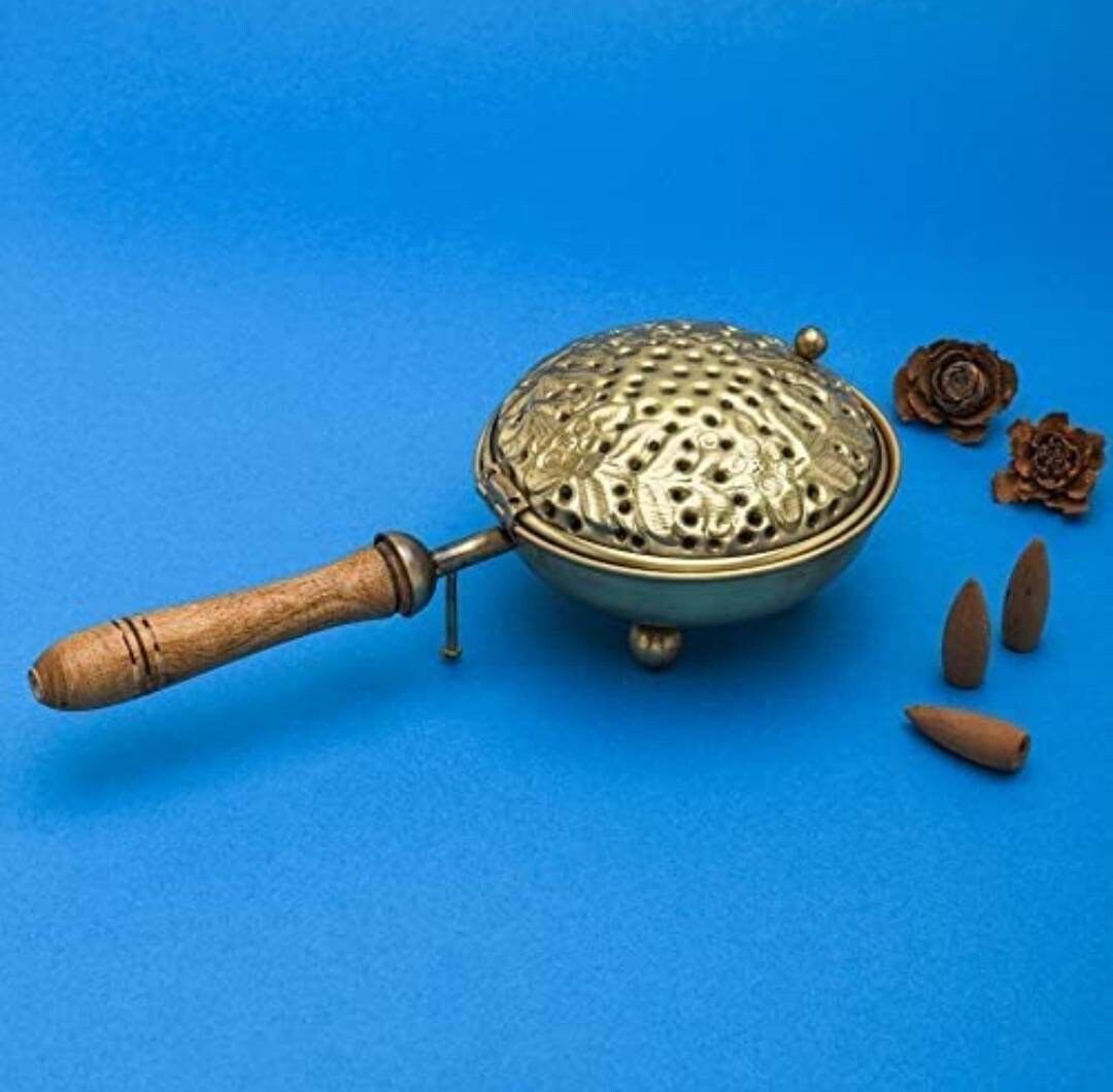 Charcoal Incense Burner Loban Burner Charcoal Incense Etsy