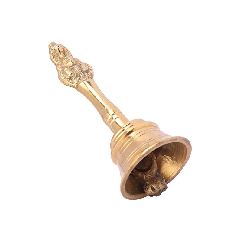 Brass Antique Hanging Bells For Pooja Room Temple/ Home Mandir - View #11