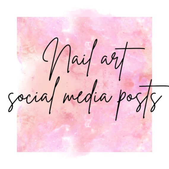 52 Nail Art Quotes Ready for Social Media/facebook/instagram. - Etsy