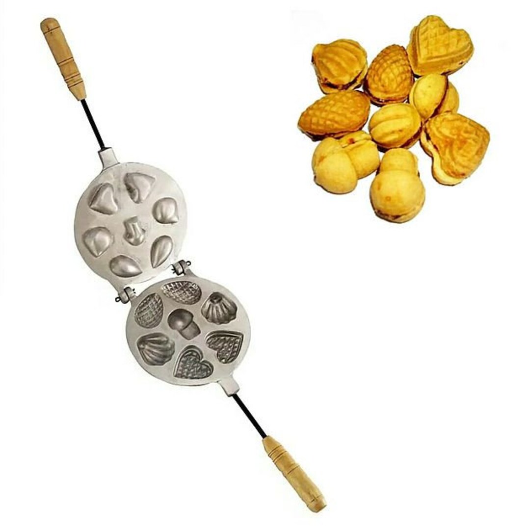 Assorti Sweet Pastry Maker Cookie Mold Pastry Heart, Shell, Cone