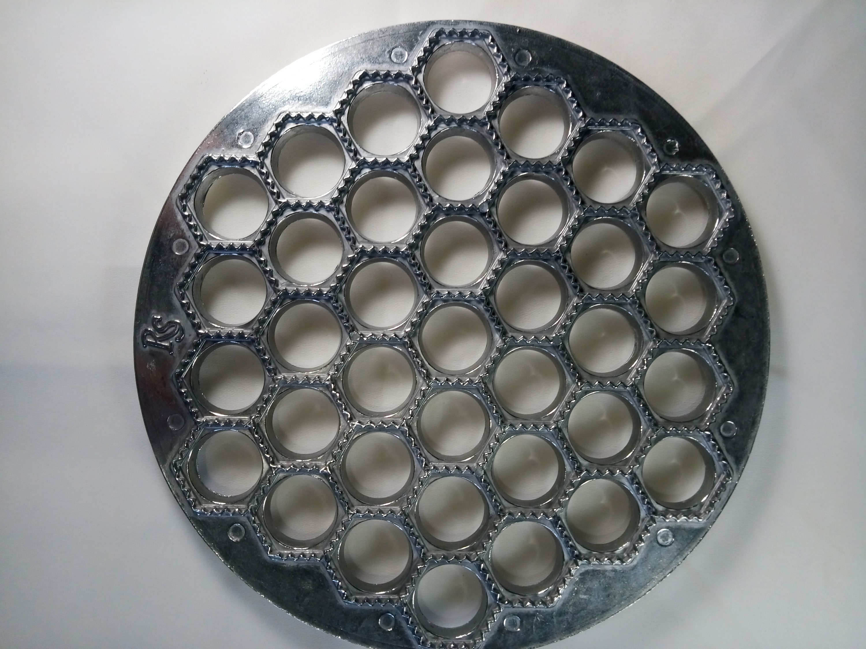 Pelmeni, stampo a 37 fori, stampo in lega di alluminio | Pelmeni Dumpling Pie Ravioli stampino modellante per la cucina fai da te