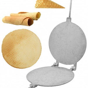Waffelautomat Runde Form Waffeln Gebäck Backform Kekse Form Form Waffel Eistüte herstellen