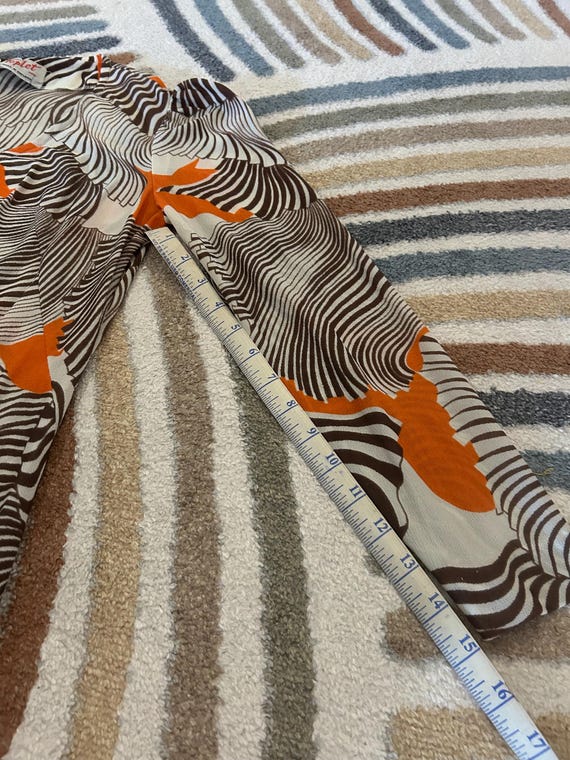 Button-Down Psychedelic Mod Tunic Dress - image 8