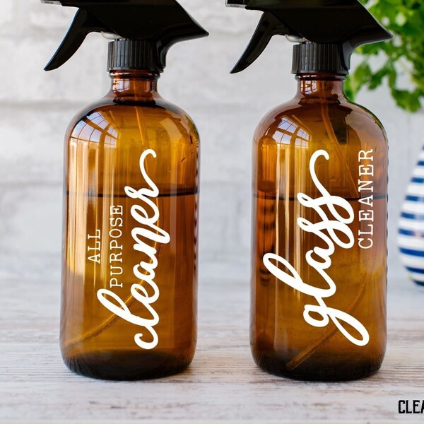 Cleaning Labels Etsy