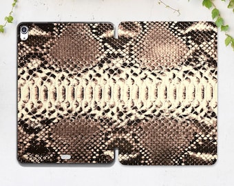 Snake skin print iPad animal print Fashion iPad case serpent Aesthetic Simple Air 111 3 2026 Pro 13 M4 Mini 7 A17 Pro 11 10 2 10 9 A16 2025