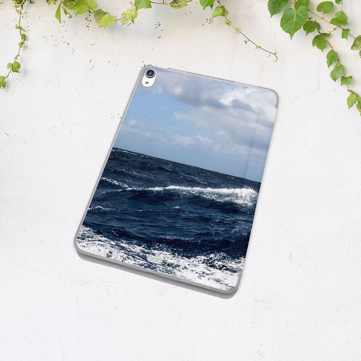 IPad Case Ocean Deep Blue Water iPad Case Voyage iPad Case Wave