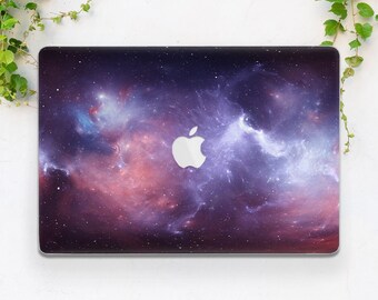 Macbook case space Purple Blue art Macbook case simple Macbook case stars Macbook Pro 16 Pro 14 Pro 13 Pro 15 Air 13 Air 15 M5 M4 2026 Neo