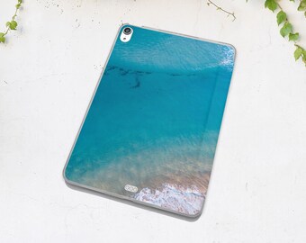 IPad Case Blue Water Name iPad Case Ocean Personalized Case Nature