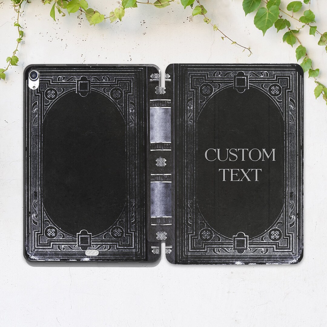 IPad Case Looks Like a Book iPad Custom Case Personalized iPad Case ...