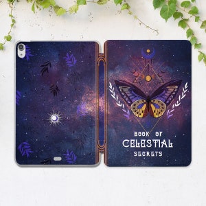 Magic art case iPad case space Personalized case iPad case name iPad smart case iPad 10th gen case iPad case butterfly iPad mini 6 Occult