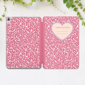 Composition Book Custom iPad case iPad case name Personalized case iPad case girly Customized case Pro 13 11 Air 13 Mini 7 11th gen 10 2