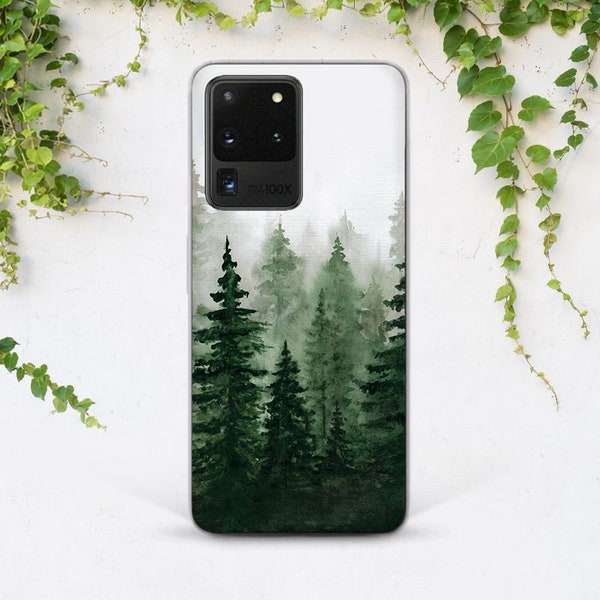 Freen forest art Nature art case iPhone case tree Case for Samsung Inspirational art s22 ultra case Gift for him s20 FE s21 FE Note 20 case