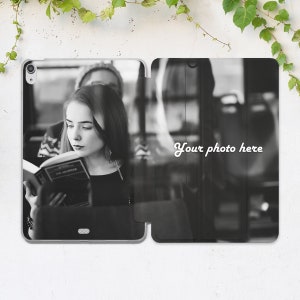 Custom ipad case Your photo here Personalized gift Name Initials Customized iPad smart case iPa Flip stand Unique design Friends gift Cute