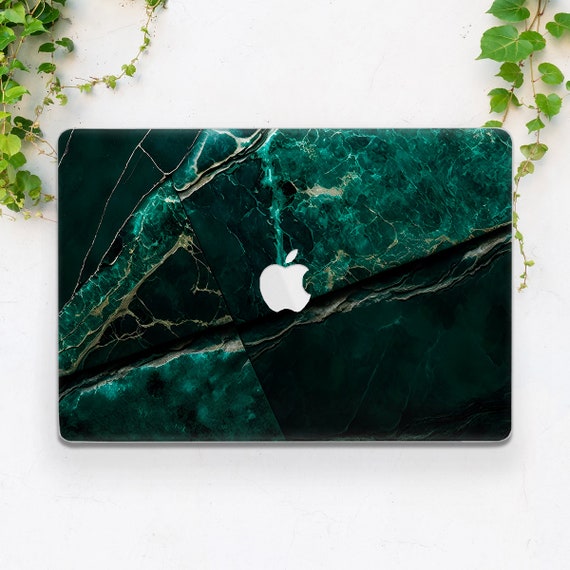 Dark green stone Macbook case marble Macbook hard shell Air 13 2022 case  Pro 16 2023 Macbook Pro 13 Macbook Pro 14 Macbook M2 Macbook M1