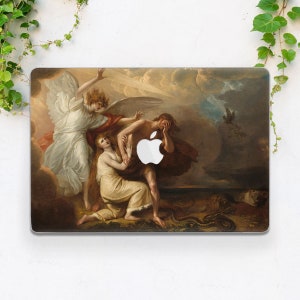 Ästhetische Kunst Fall Macbook Fall Engel Mittelalter Kunst Fall Adam Paradies Macbook Hartschale Macbook M1 Air Macbook Air 15 Pro 16 2023 Fall Mann
