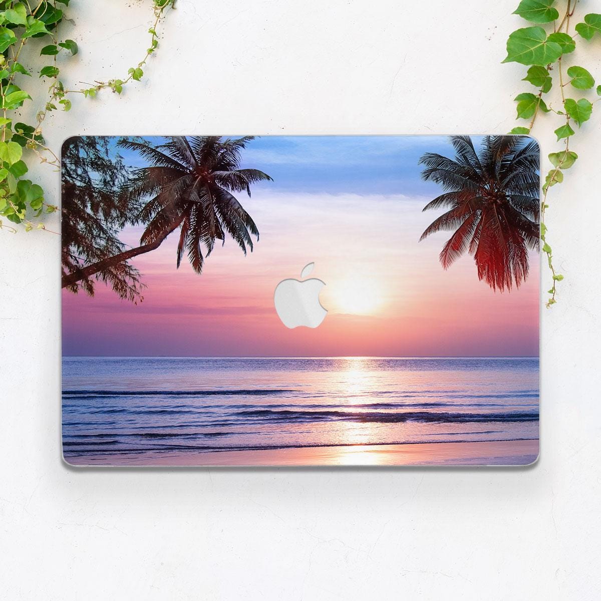 Skin Itsaskin Pour MacBook Pro 15 Pouces Retina – Coucher De Soleil Sur La Plage – Vinyle USA