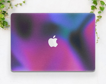 Gradient print case Macbook case purple Macbook hard shell Macbook blue case Macbook Pro 14 Pro 16 Simple Air 15 Air 13 Neo 2026 M5 M4 M3