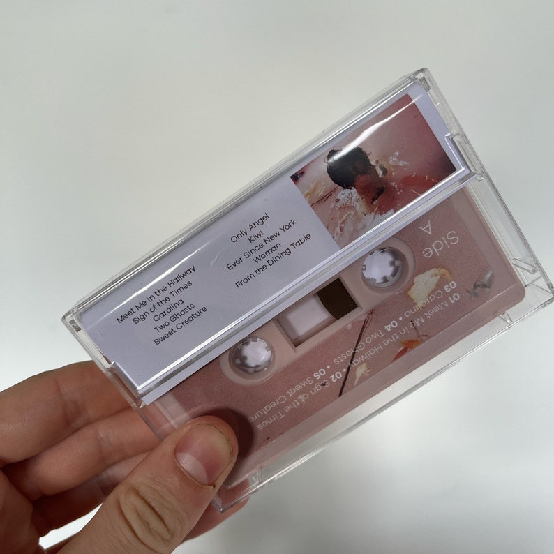 Harry Styles HS1 Cassette Tape Album Pink Cassette Etsy Canada