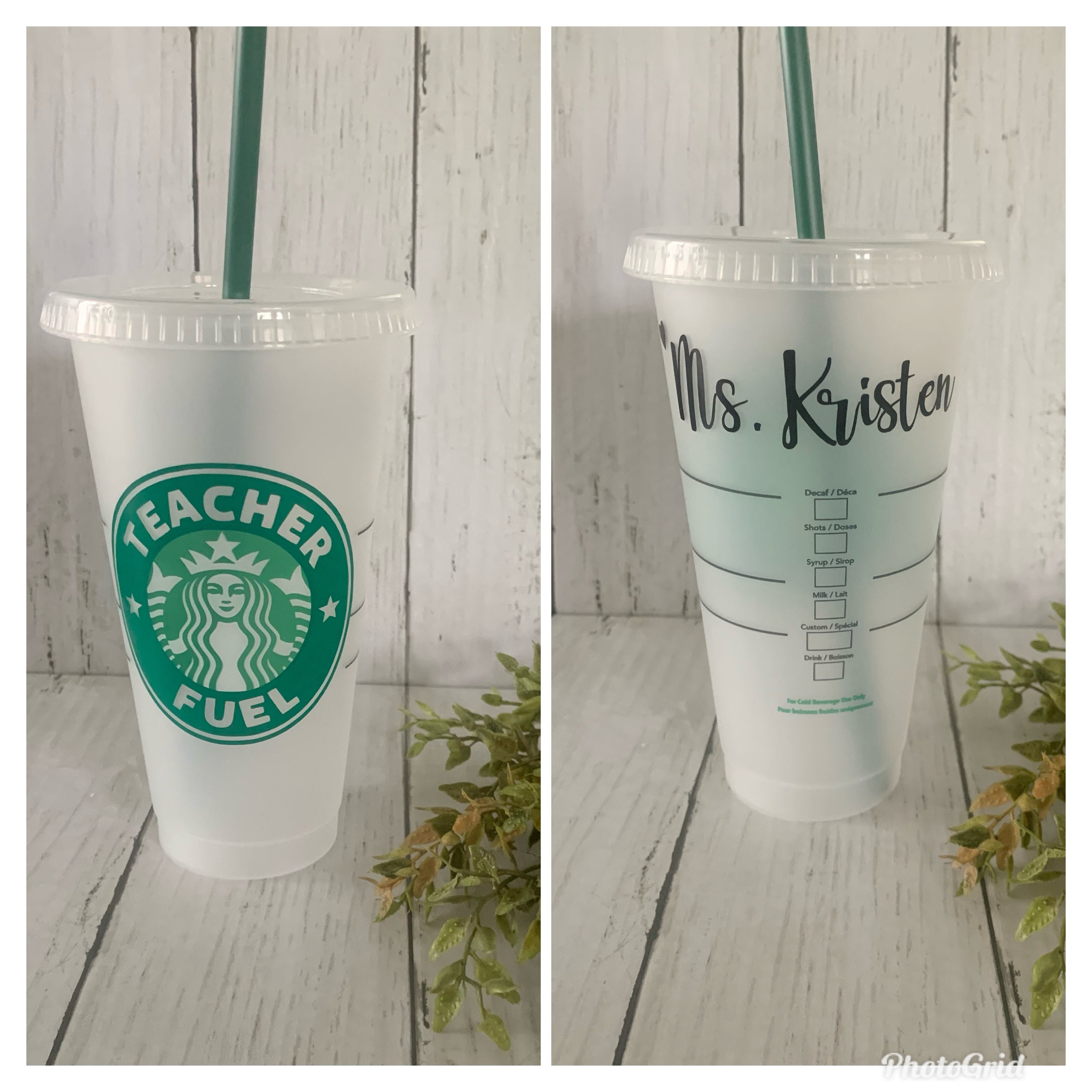 1 Custom 24oz STARBUCKS Reusable Cold to Go Cup MICKEY MOUSE LOUIS