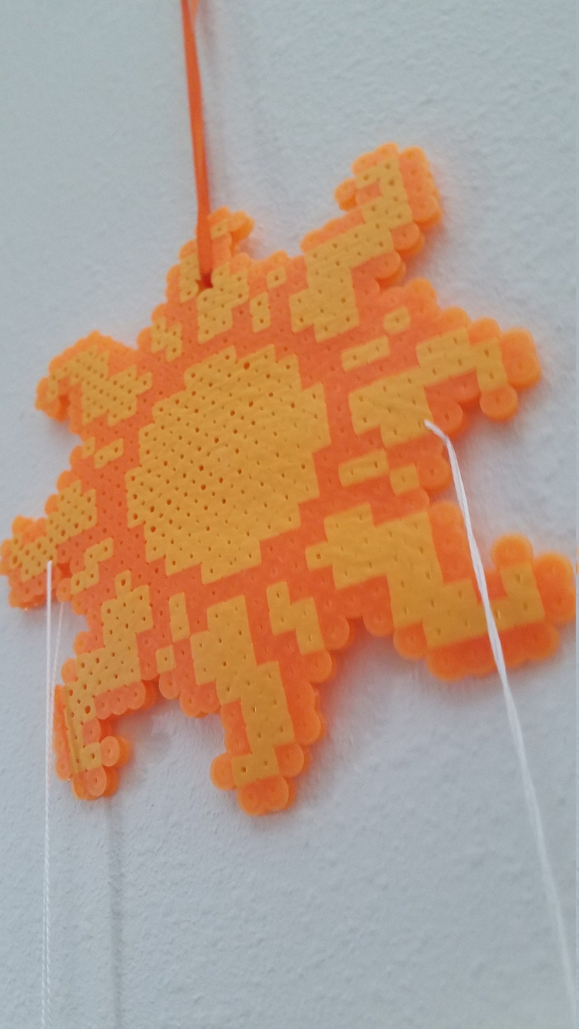 Sun clouds and rain Perler Bead wall hanging Etsy