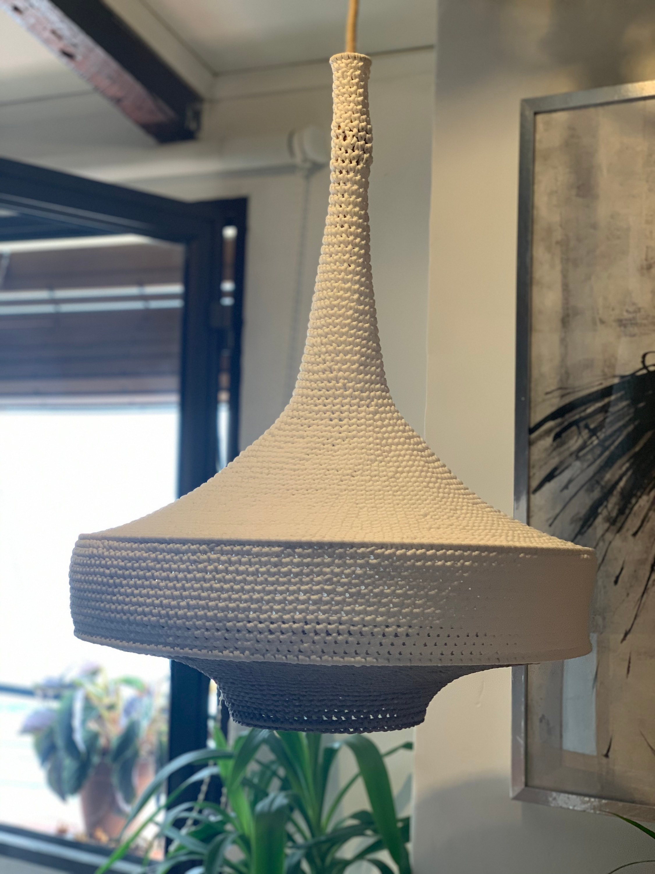 Joosh Crochet Pendant Lamp - Large