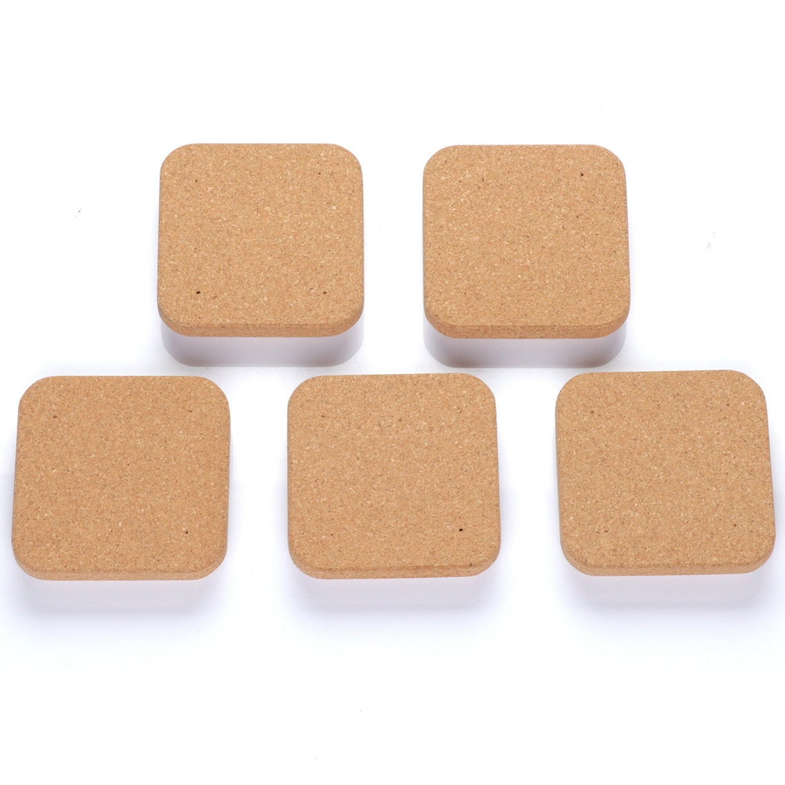 Candle Jar Cork Lid Fits Dollar Tree Square Glass Jar Etsy