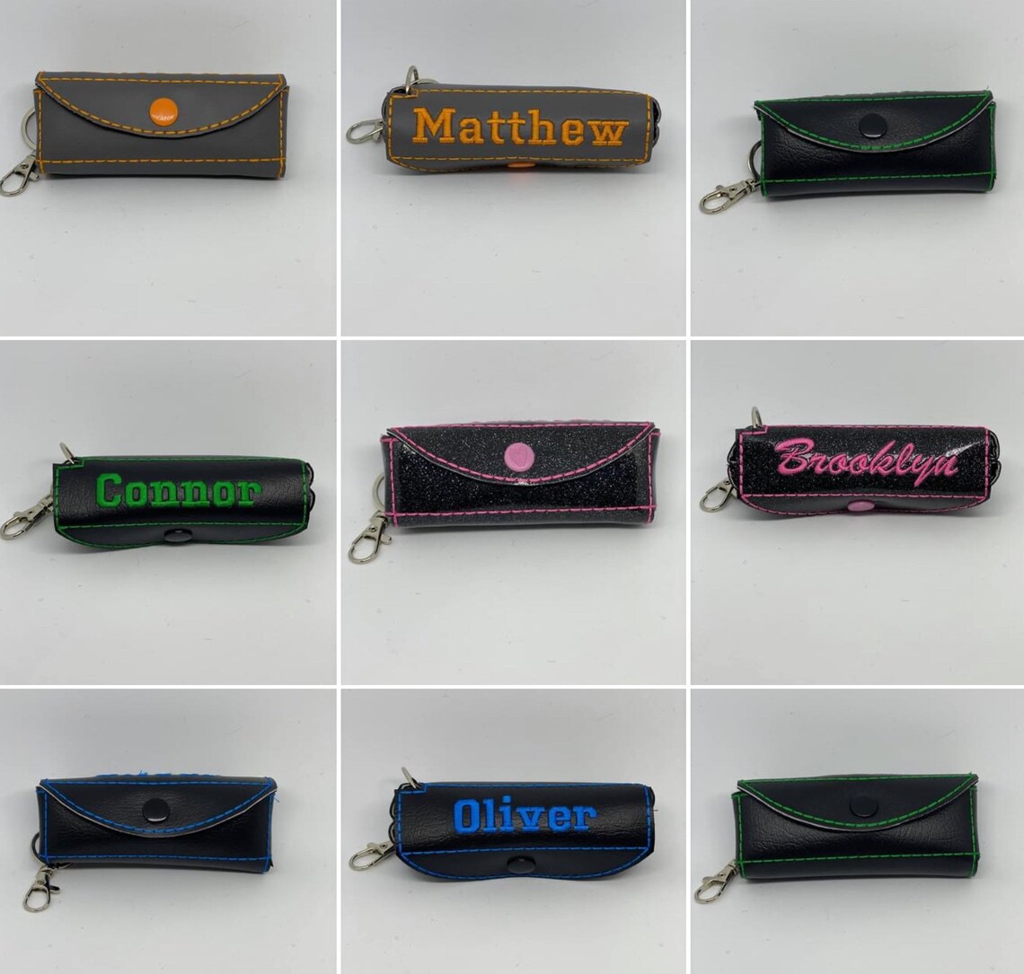 Machine Embroidery in the Hoop Chapstick Case 4x4 Hoop Etsy