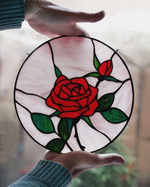 Stained Window Pattern Rose Rose Window Stained Glass Patterns Intricately Detailed Rose Window