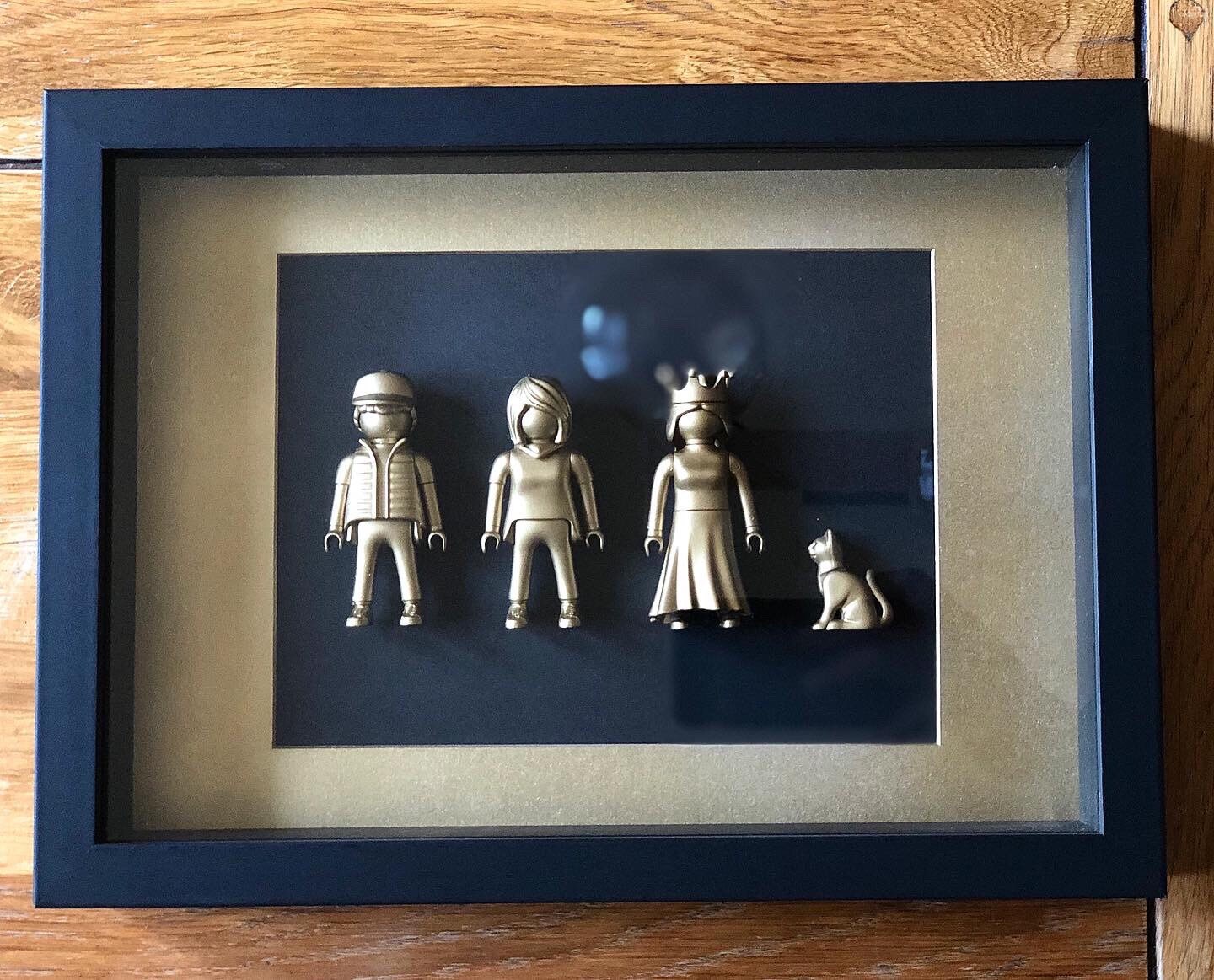 Cadre Playmobil Famille