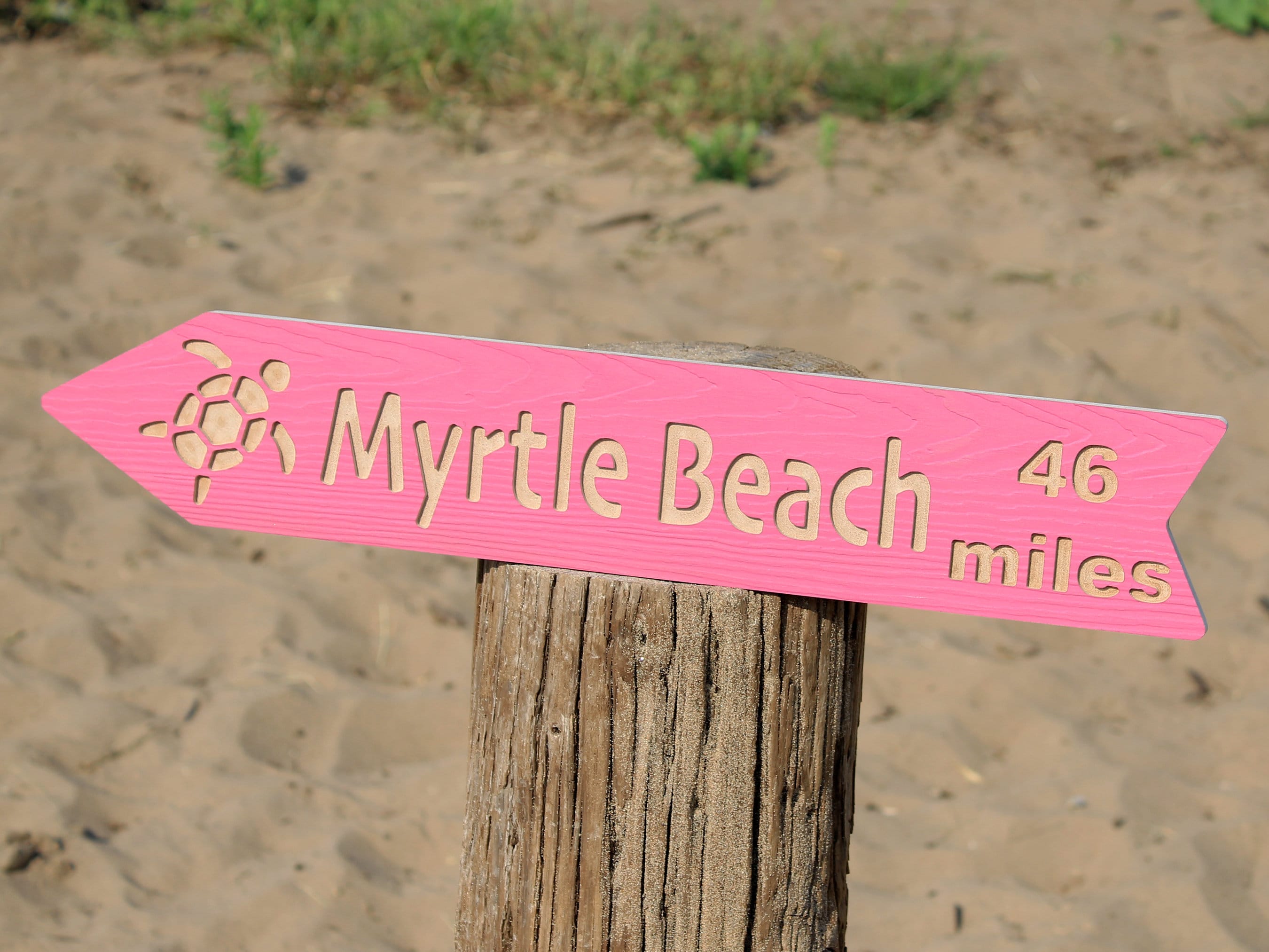 💖Buy 2 Free Shipping💖Direction, Mileage, Destination Outdoor Signs - Personalized Directional Signs - Custom Carved Arrow