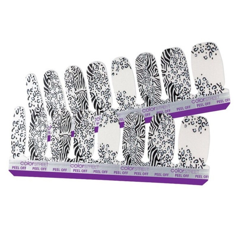 Color Street Zebra on the Spot retired Etsy