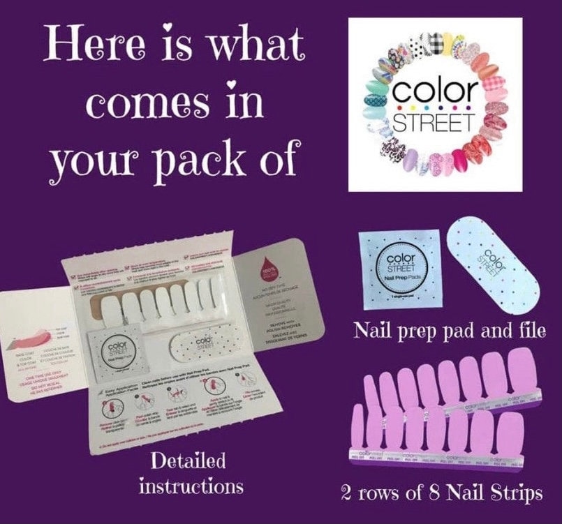 Color Street Paint The Town Etsy