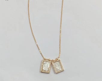 ネックレス・ペンダント [Monday Edition] [usual ME] DoubleChain SeashellPoint Choker 81rXCXOg36L._AC_SY625_.jpg