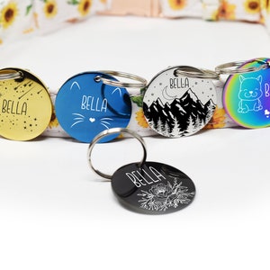 Stainless Steel Dog Tag, Pet dog tag, dog ID tag, Personalized pet dog tag, puppy tag, dog ID Tag, dog tag for dogs