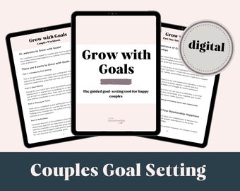 Goal Setting Relationship Workbook: Relationship Planner, Couples Therapy, Goal Planner, Marriage Therapy, Relationship Therapy
