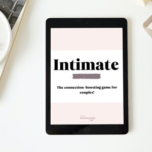 Couples Intimacy Cards: Intimate Relationships, Date Night Cards, Intimacy Exercises for Couples, Intimacy Worksheets, Couples Therapy image 2