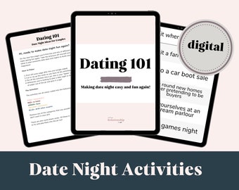 Date Night Cards for Couples: Intimate Relationship, Date Night in a Box, Dating Journal, Date Night Jar, Intimacy Cards, Date Night Game