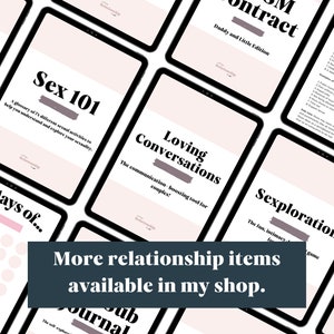Couples Workbook: Relationship Planner, Couples Therapy, Relationship Journal, Goal Planner, Marriage Journal, Intimate Relationships image 8