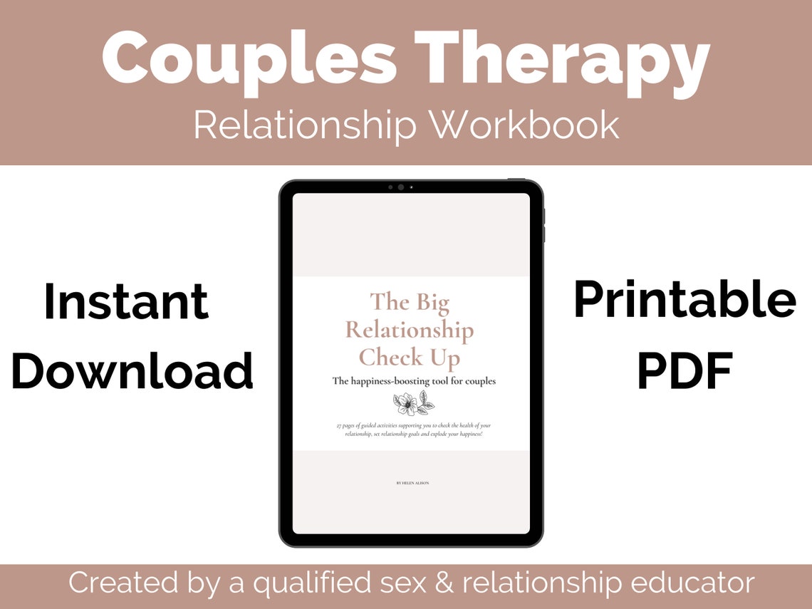 Couples Relationship Workbook Relationship Planner Couples Etsy UK