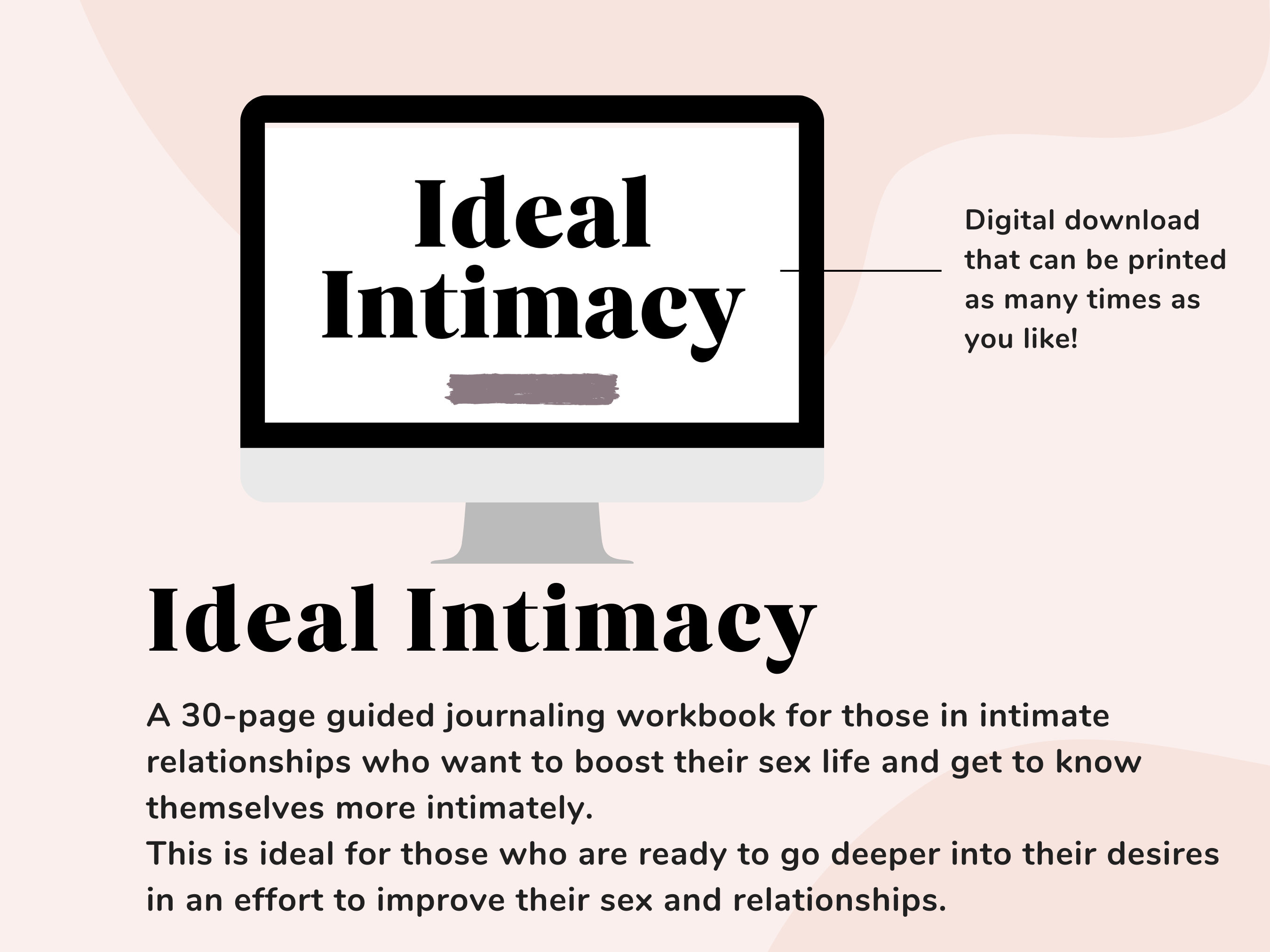Journal for Intimate Relationships: Sex Workbook, Couples Therapy