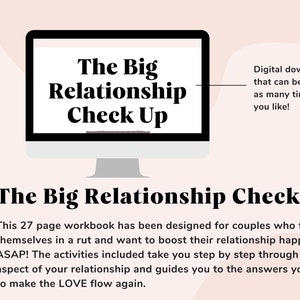 Couples Workbook: Relationship Planner, Couples Therapy, Relationship Journal, Goal Planner, Marriage Journal, Intimate Relationships image 3