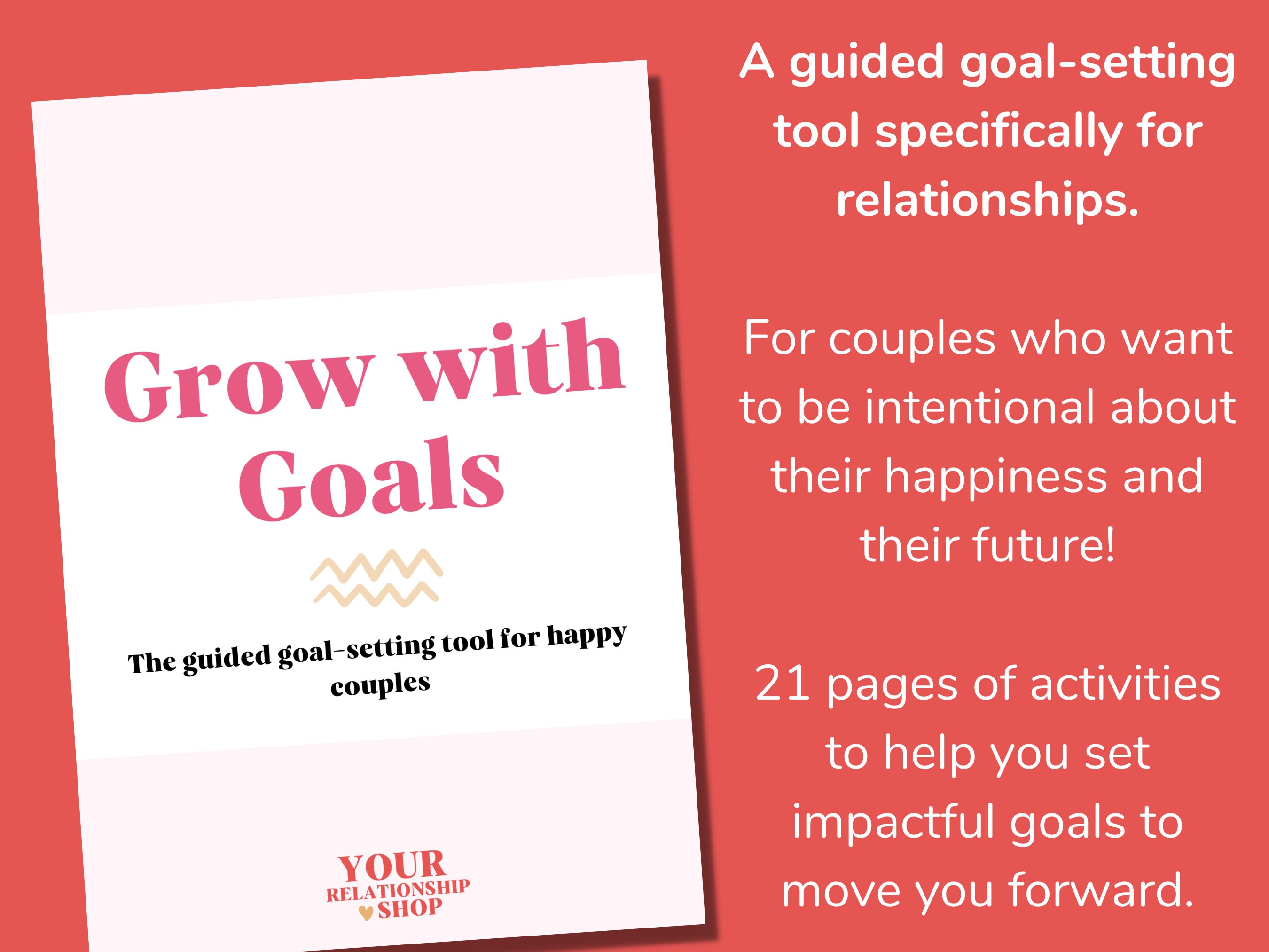 Couples Goal Setting Relationship Workbook Relationship Etsy