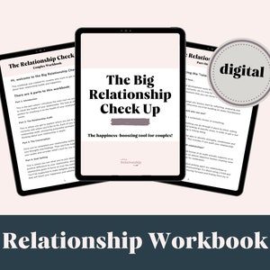Couples Workbook: Relationship Planner, Couples Therapy, Relationship Journal, Goal Planner, Marriage Journal, Intimate Relationships