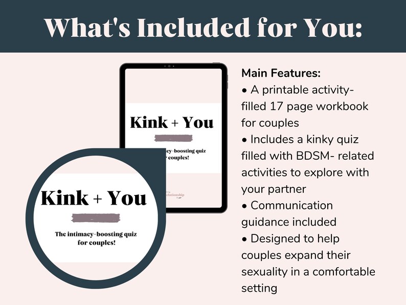 Kink List: Bdsm Training, Bdsm Workbook, Sex Journal, BDSM Journal, BDSM Planner, Sex Couples Questions, BDSM Checklist, Kink workbook image 4