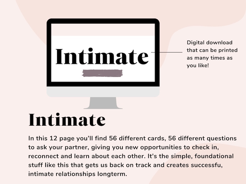 Adult Game for Couples: Intimate Relationships, Intimacy Cards, Couples Questions, Date Night Cards, Date Night Game, Intimacy Ebook image 3